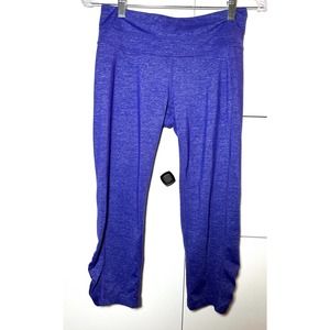Athleta Heather Purple Odyssey Balance Capri Legging